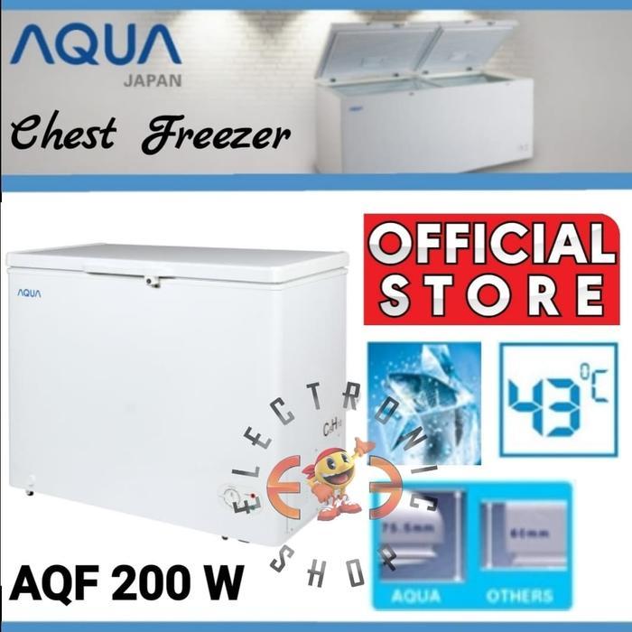 Aqua AQF200 - Chest Freezer 200L - AQF 200 W - Promo