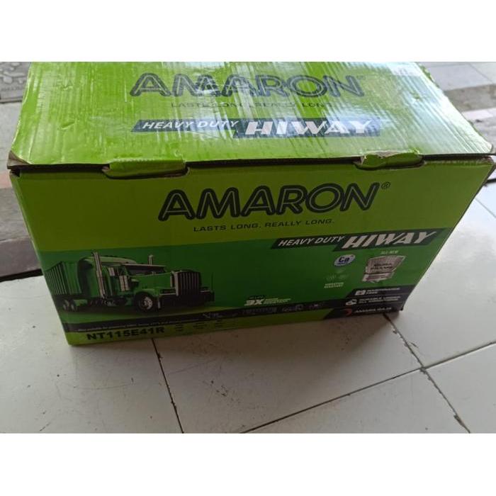 Accu / Aki Kering Amaron HI WAY N100 / 95E41R / 115E41R 12v 100Ah