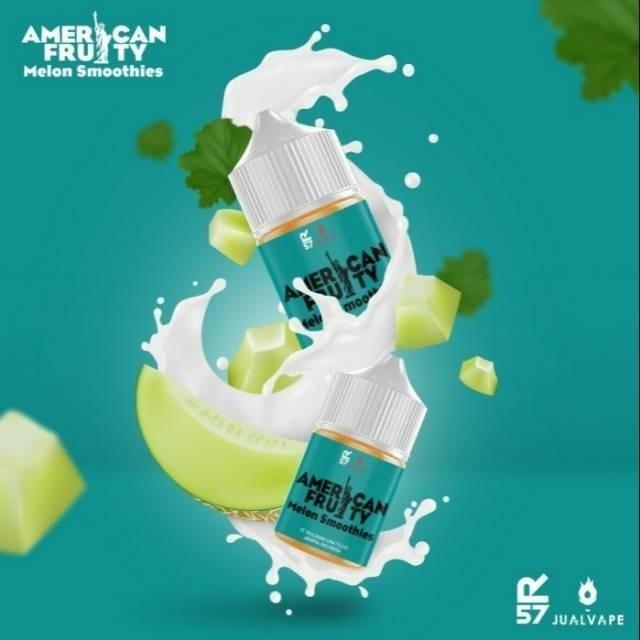 UA AMERICAN FRUITY 60ML MELON SMOOTHIES 3MG 6MG FREEBASE BY R57