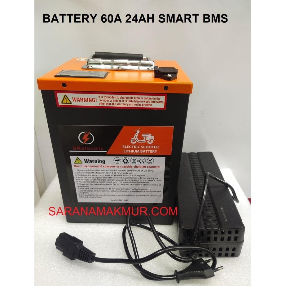 BATERAI MOTOR LISTRIK / BATERAI SEPEDA LISTRIK / BATTERY LITHIUM