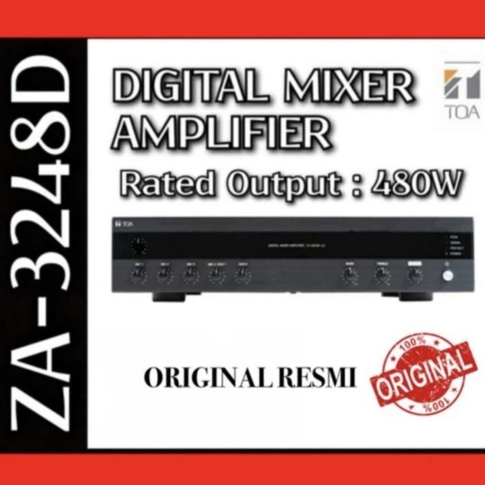 Ampli TOA 480W ZA-3248D ZA3248D ZA3248 D Original Digital Amplifier
