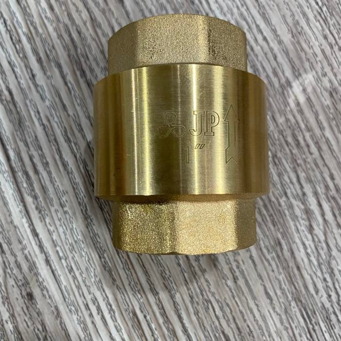 #####] tusen klep valve 1 dim inch kuningan brass sambungan pipa 1 arah