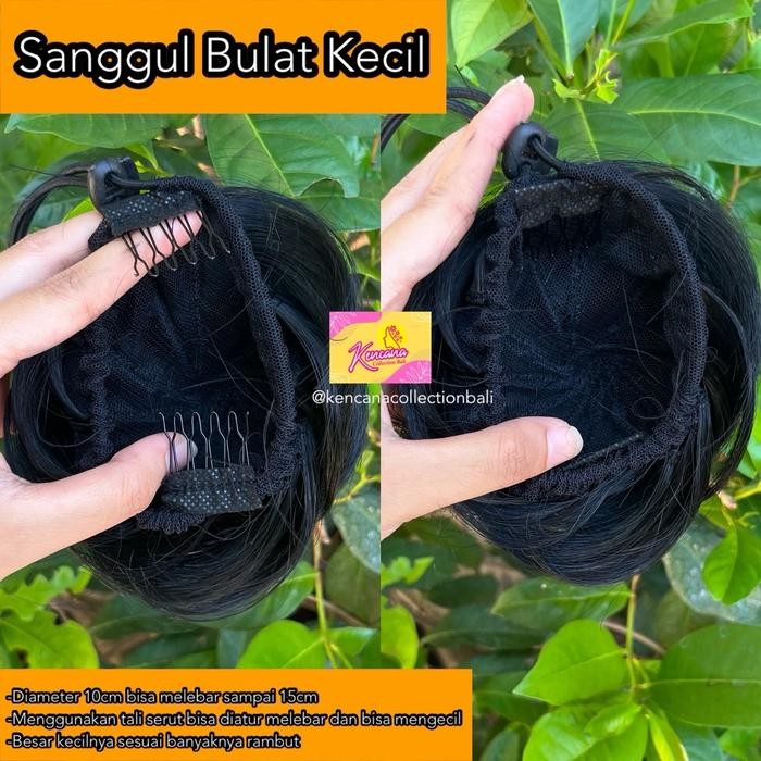 (Good) Sanggul Bulat Kecil/Sanggul Bulat Anak/Cepolan Rambut