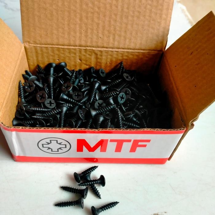 STOK TERBATAS  SEKRUP GYPSUM 6 X 3/4 SEKRUP GIPSUN 2CM SEKRUP HITAM TERJANGKAU