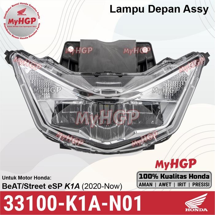 33100K1An01 Lampu Depan/Reflektor Assy Beat/Street Led 33100-K1A-N01