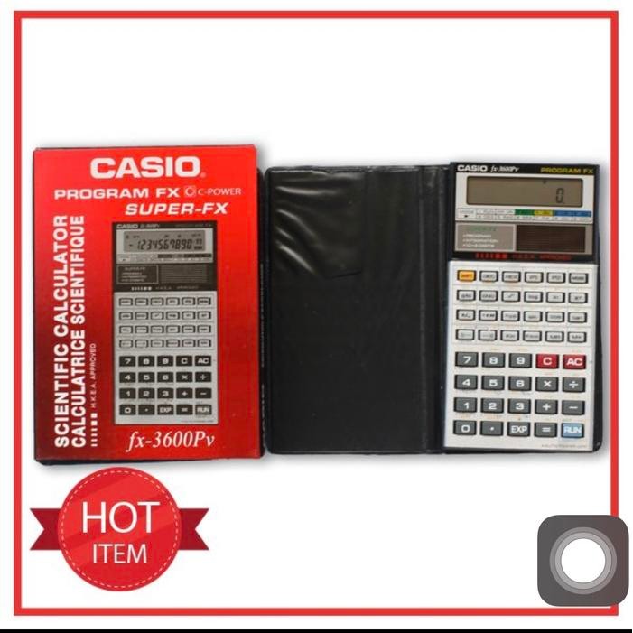 New Kalkulator scientific casio fx 3600