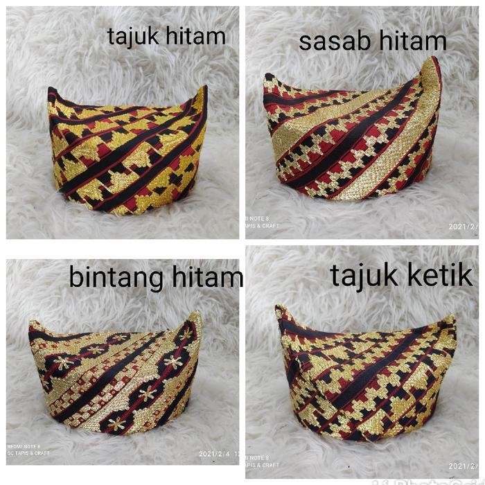 TERMURAH PECI KOPIAH SONGKOK TAPIS LAMPUNG PERAHU READY STOCK