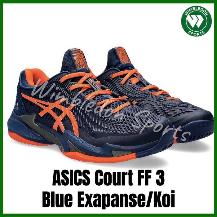 Sepatu ASICS COURT FF 3 Blue Expanse /Asics Court FF3 Tennis shoes Men