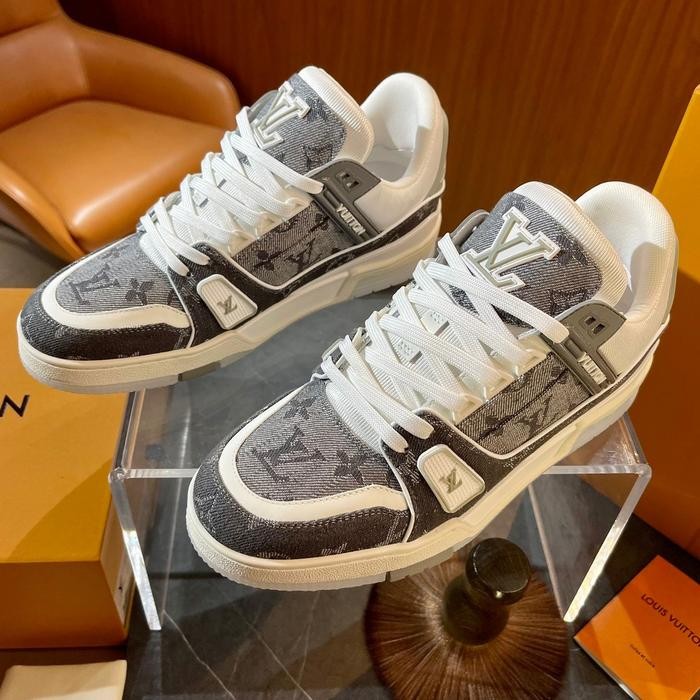 SEPATU SNEAKER PRIA IMPORT LV1680 MIROR VIP