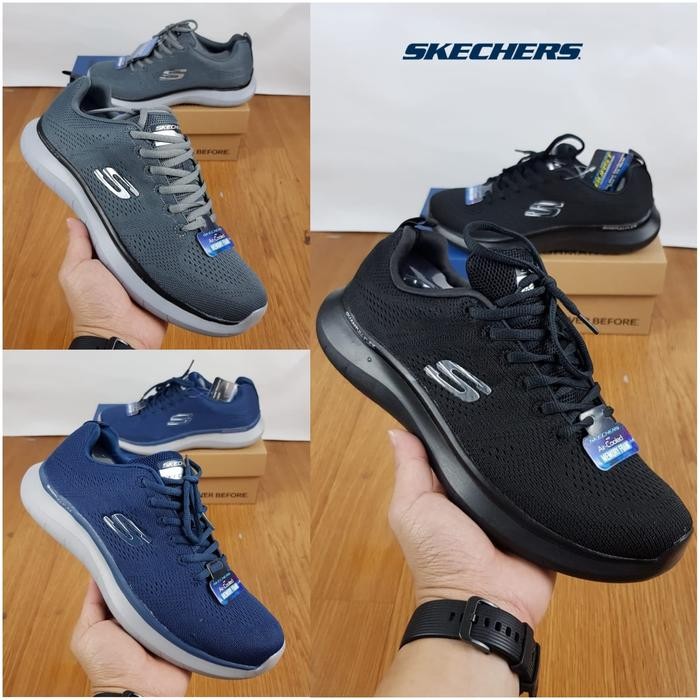 SEPATU SKECHERS PRIA / SKECHER / SKETCHERS / SKECHER QUANTUM ROOD
