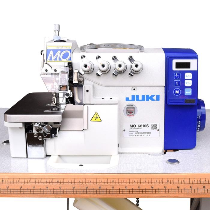 Ready Mesin Obras JUKI MO 6816S-DD10K Obras Benang 5 Servo Motor Highspeed