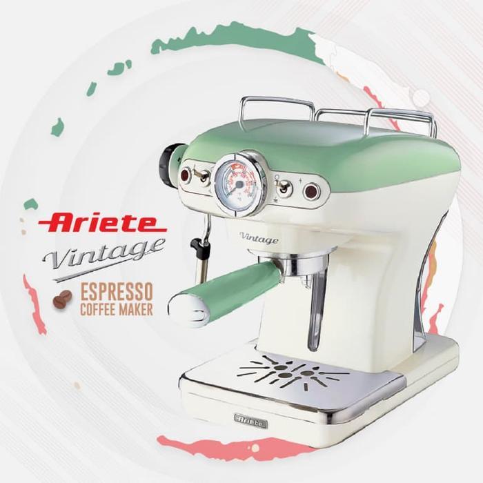 Ariete 1389 Vintage Espresso Coffee Machine/ Mesin Kopi Retro Oldish