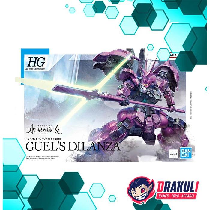 BANDAI Plamo HG Guel's Dilanza