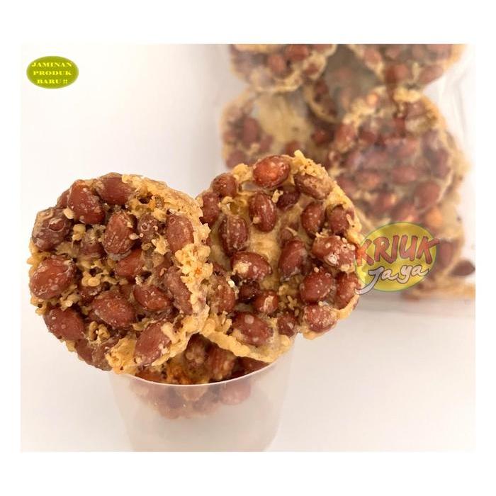 o4mi- Cemilan Rempeyek - Peyek Kacang Khas Padang