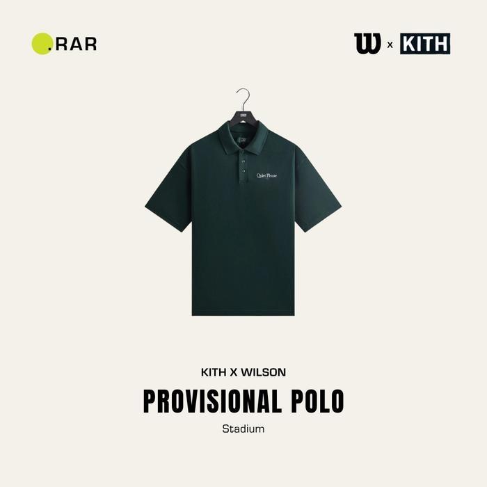 KITH x Wilson Provisional Polo - Stadium - Baju Polo