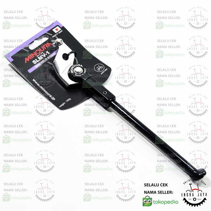Standar Minoura Slmv-1 Stand Sepeda Lipat 16" - Black