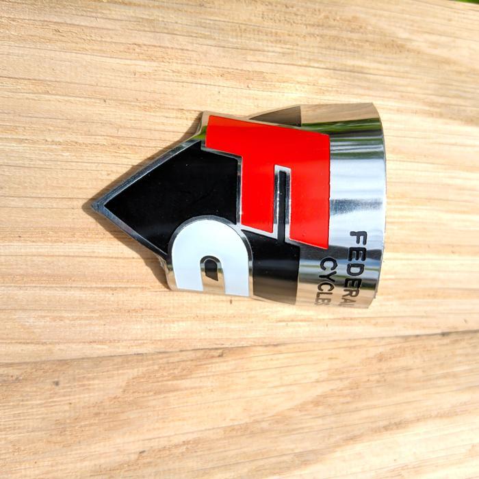 Emblem Sepeda Federal Cycle Stainless