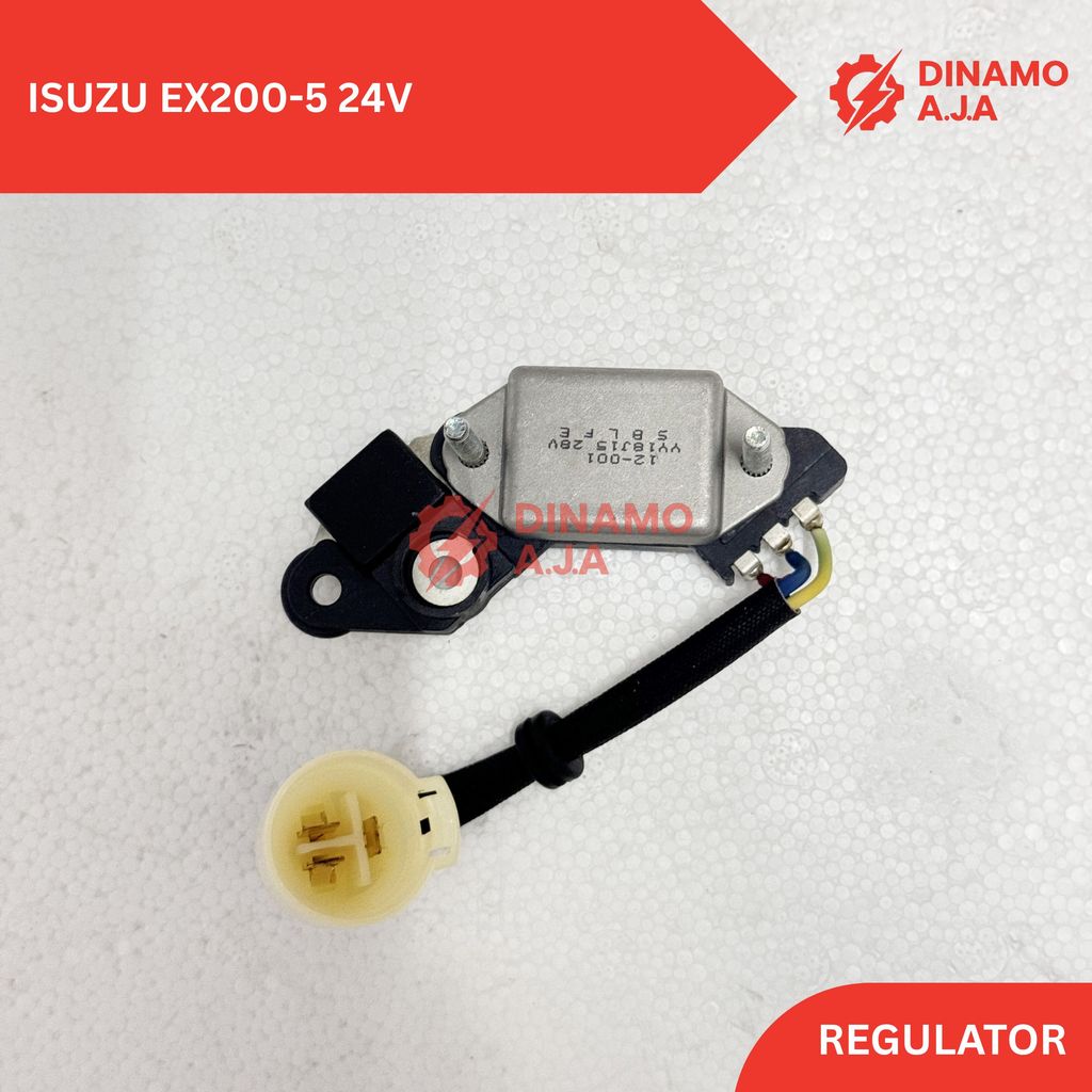 IC Regulator Alternator Isuzu EX200-5 24V Model Nikko
