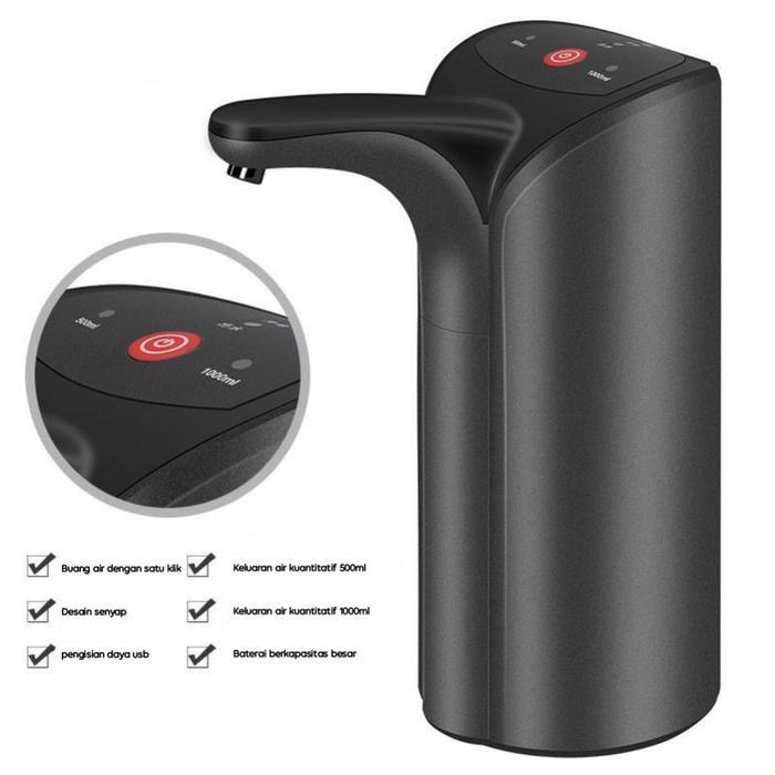 Pompa Galon Elektrik Rechargeable Nyt01 Dengan Daya Sedot Air Tinggi - Listrik, Kabel