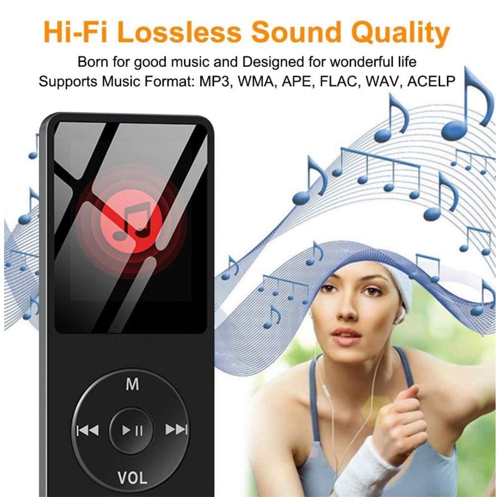 Mini MP3 Player Bluetooth-compatible Speaker 1.8 Inch Mp4 Fm Radio