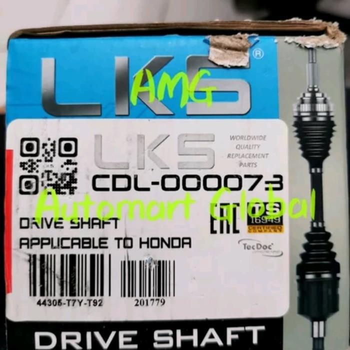 Baru As Roda Depan Honda Hrv Manual Ori Berquality