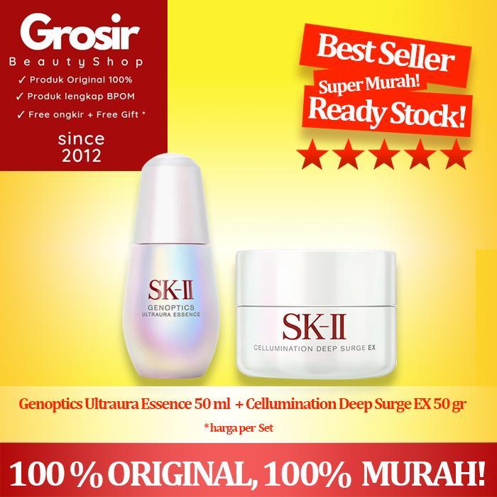 Sk-Ii Sk Ii Sk2 Sk-2 Skii Pitera Cream Serum Brightening Glowing Full