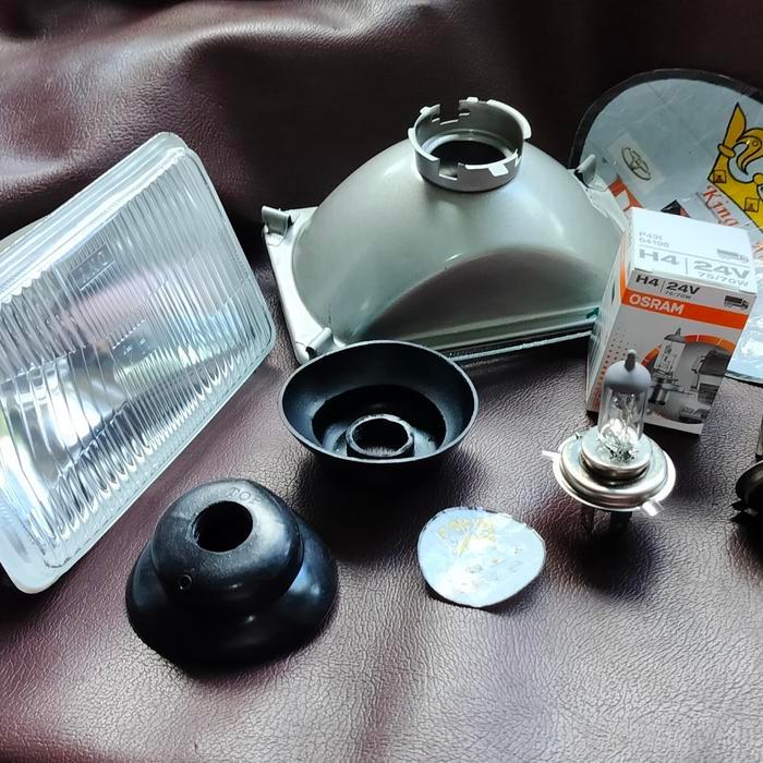 Baru Lampu Depan Isuzu Elf Nkr66 Nkr58 24 Volt 75/70 Watt (2 Buah) Ori Berquality