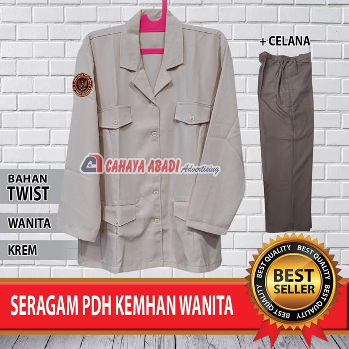Seragam PDH KEMHAN Wanita Baju PDH KEMHAN Wanita
