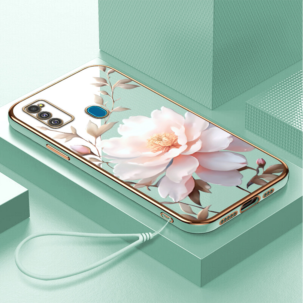 Compitable With Samsung Galaxy M21 M30S Case A6 2901 DD POP Tali Gantungan Cassing