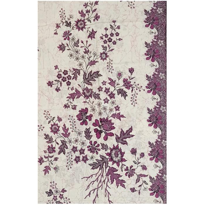 Kain Batik Pekalongan Primisima Katun Motif Bunga Sakura
