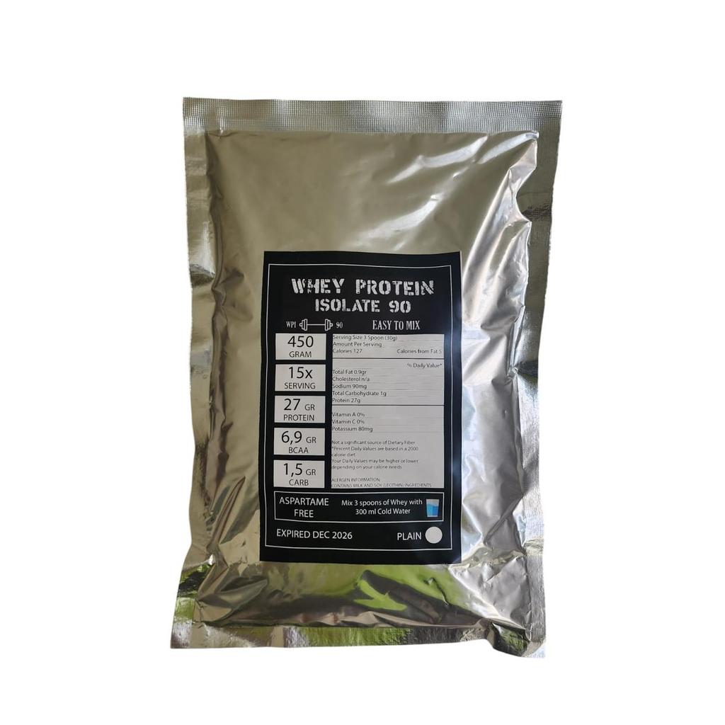 Whey Protein Isolate Wpi 90 Coklat 500 Gram Wpi90 #Gratisongkir