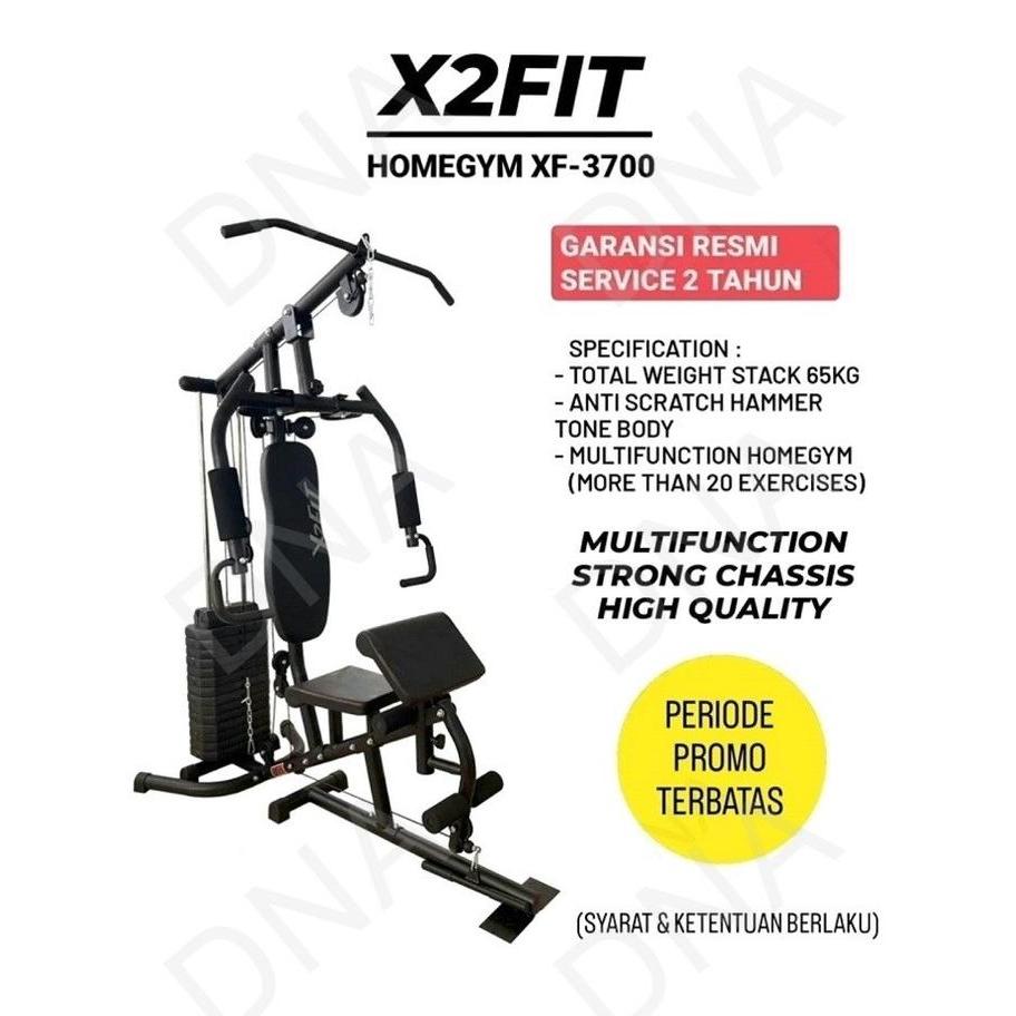 TERMURAH TERLARIS TERBARU X2FIT SMART MULTIGYM HOME TRAINING STATION XF-3700 - ORIGINAL HAPPY