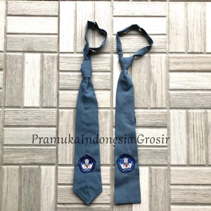 DASI SMA PEREKAT TUTWURI HANDAYANI BIRU / DASI SMA PEREKAT LOGO BIRU