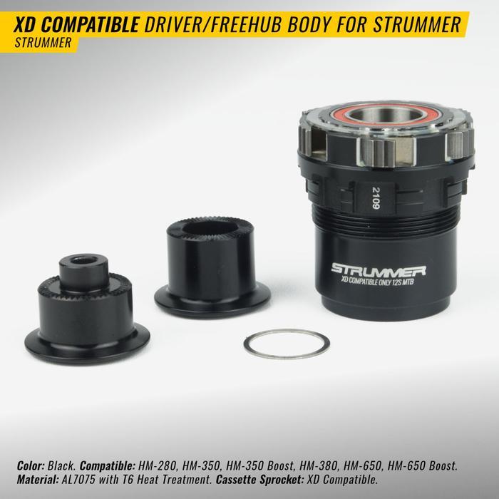 Strummer Xd Compatible Freehub Body (Hm-350/Hm-380/Hm-650)