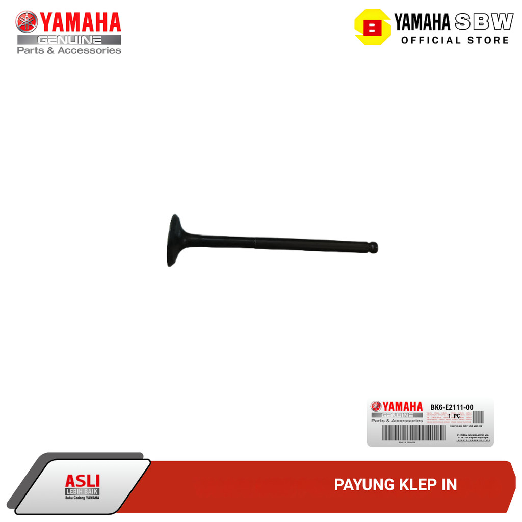 Payung Klep In VALVE, INTAKE (BK61) YZF R15 - BK6-E2111-00 Original YGP