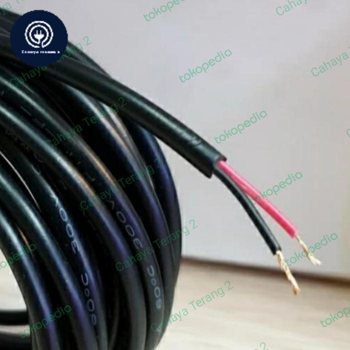 TERJAMIN Kabel AWG 24 Isi 2 Jalur Kabel Isi 2 Serabut AWG 24 (Per Meter)