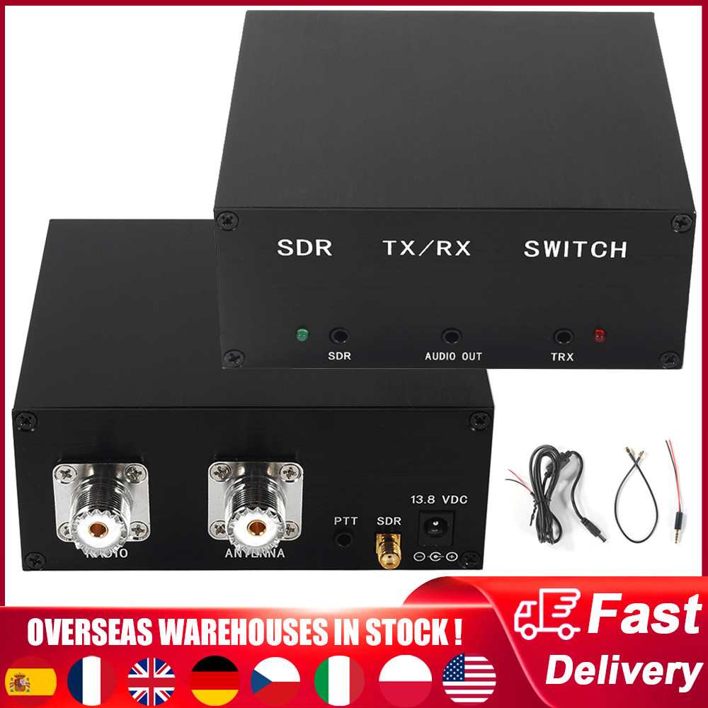 TERBARU 100W 160MHz Antenna Sharer SDR Transceiver TR Switching Device Gases Discharge Protecting Al