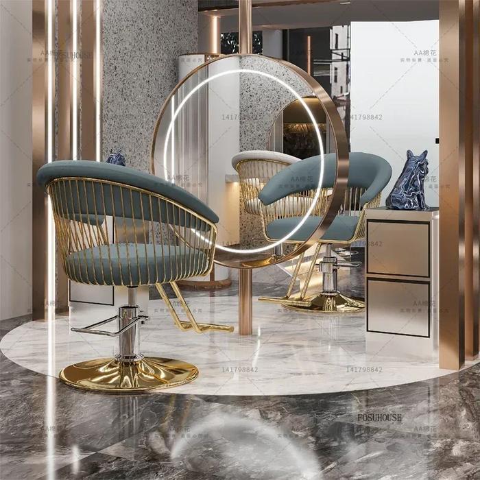 PROMO SPECIAL Luxury Barber Chairs Barber Shop Professional Barber Chair Liftable Swivel Chair