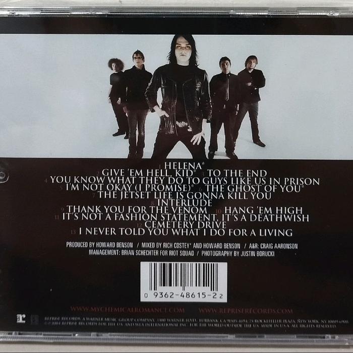 Cd My Chemical Romance Three Cheers For Sweet Revenge 1Cd Original