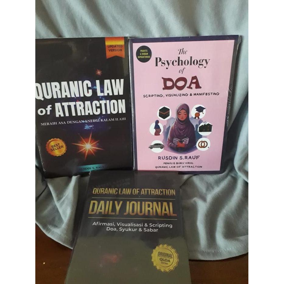 Rjm.... Paket 3 Buku Quranic, Psychology Of Doa Dan Daiily Journal