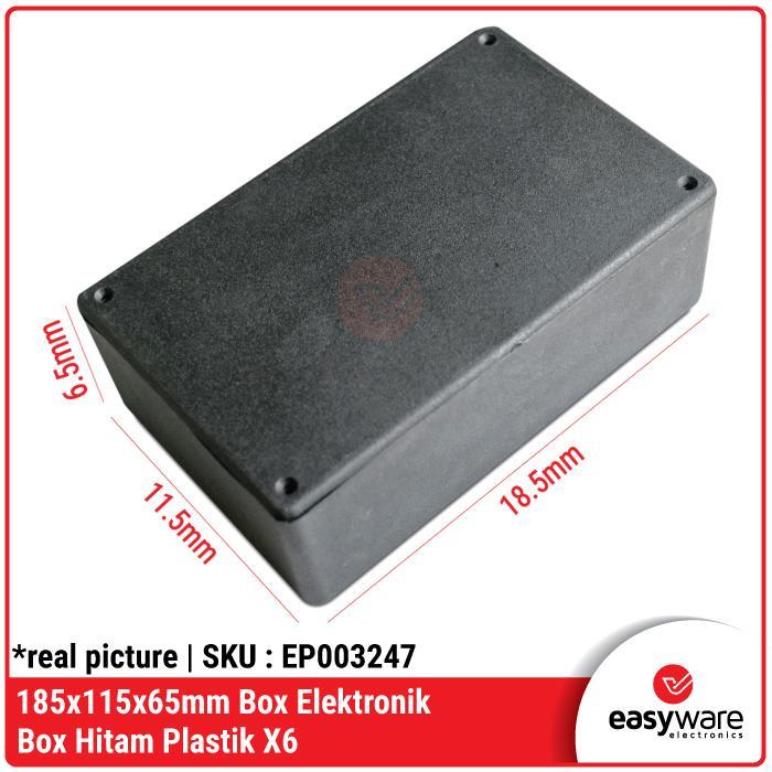 NEW BOX ELEKTRONIK X6 HITAM box arduino