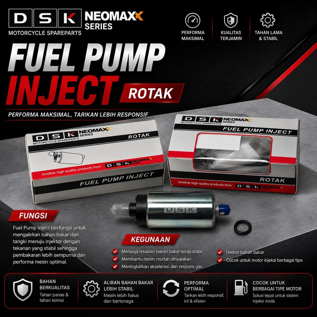ROTAK DINAMO FUEL PUMP BEAT FI - SCOOPY FI - BEAT POP - DSK NEOMAXX