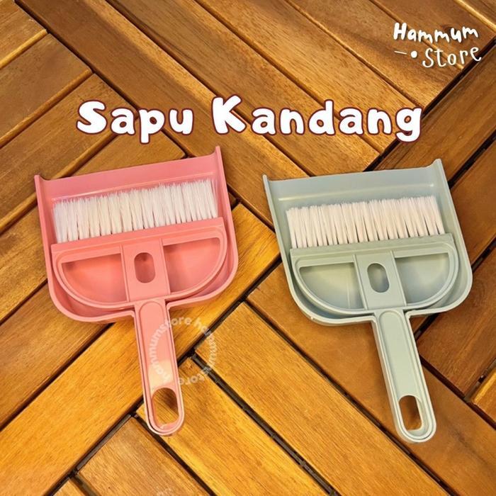 Sapu Kandang Hamster Pembersih Kandang Hamster Sapu Kecil