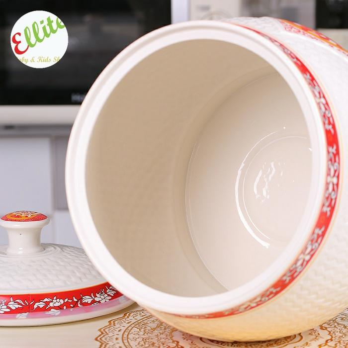 READY TEMPAT BERAS KERAMIK GUCI BERAS KERAMIK FENGSHUI