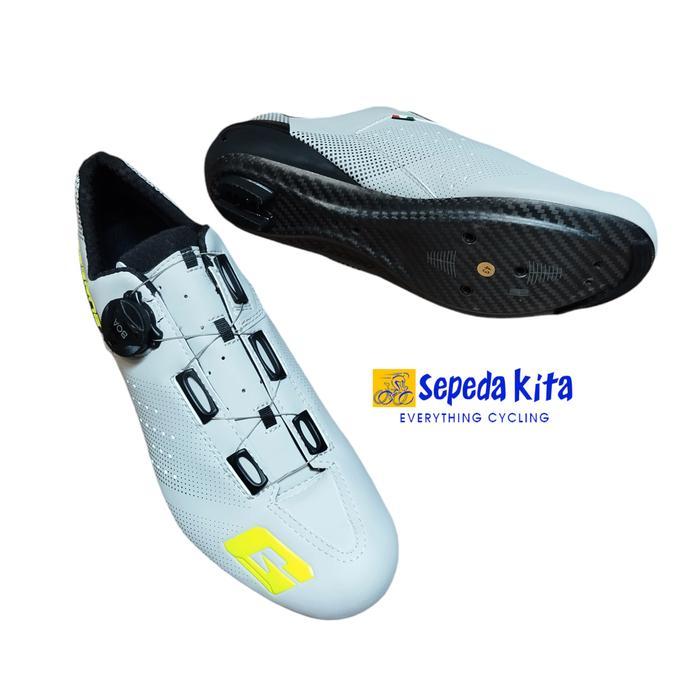 Gaerne G Tornado Carbon Shoes Matt Grey - Sepatu Cleat Road Bike