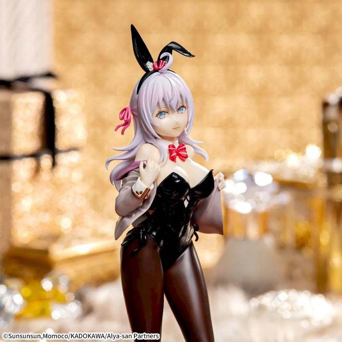 READY SEGA Luminasta Figure - Alya / Alisa Mikhailovna - Bunny - Alya Sometimes Hides Her Feelings