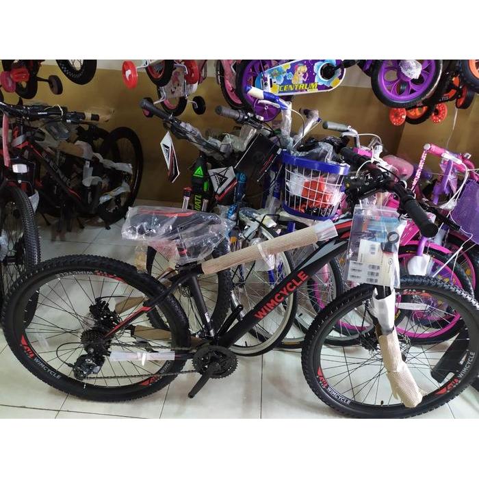Sepeda Gunung Wimcycle Falcon 27.5 MTB 24 Speed