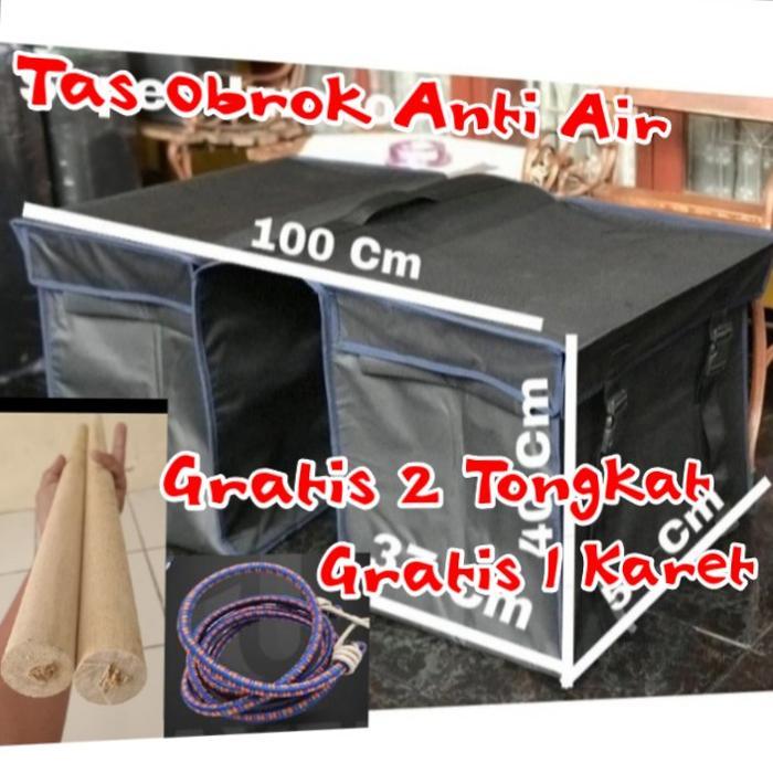 Tas Obrok Motor Tas Kurir Tas Motor Anti Air Keranjang Motor Tas Laundry Tas Bronjong Sadel Bag