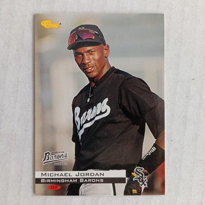 MICHAEL JORDAN CLASSIC 1994 (Baseball Birmingham Barons Rookie Card) Original
