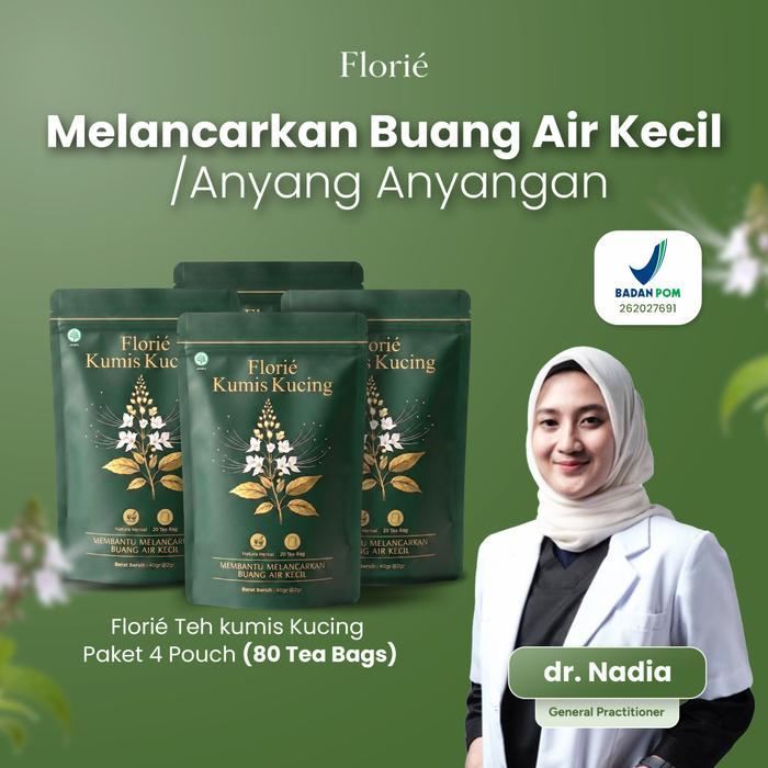 FLORIE Kumis Kucing Beli 4 Pouch